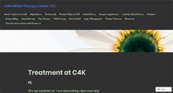 Desktop Screenshot of calm4kidsnj.com